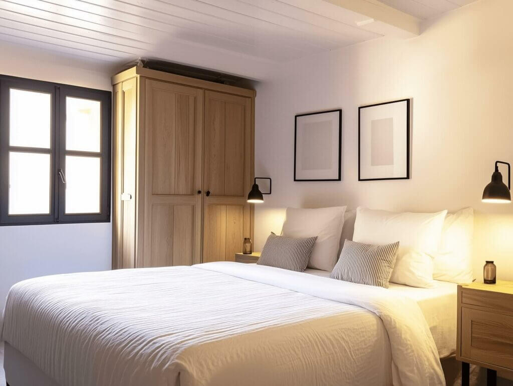 Rendu d’une chambre d’hôtel à l’hôtel Marie Eder