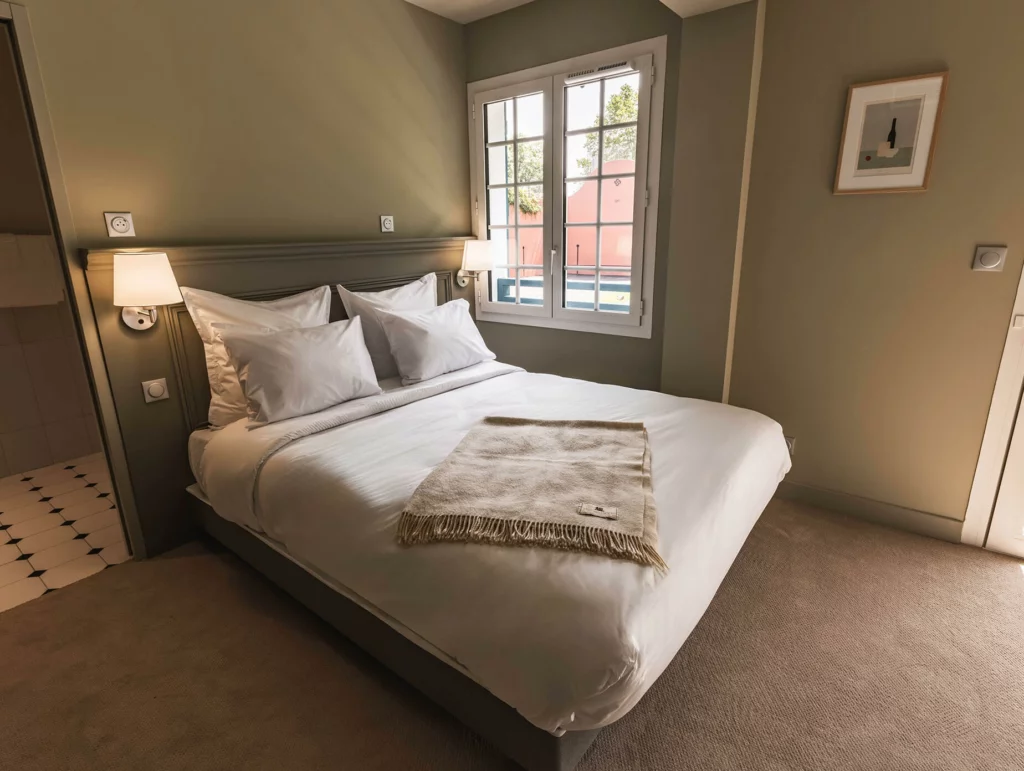 Rendu d’une chambre d’hôtel à l’hôtel Marie Eder